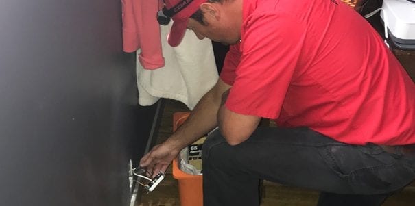 Image of Dustin from Exquisite Electric fixing Aluminum Wiring