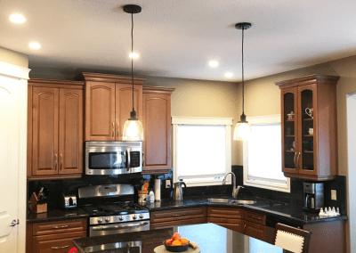 Image of a Kitchen Lighting Upgrade by Exquisite Electric