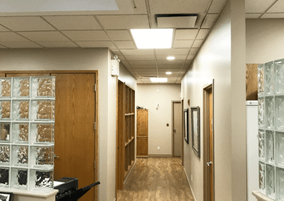 image of a LED upgrade in Accountant Office by Exquisite Electric